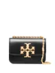 Image 1 of Tory Burch raised logo leather shoulder bag