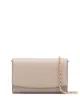 Image 1 of Tory Burch logo appliqué chain leather wallet