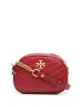 Image 1 of Tory Burch quilted chevron leather crossbody bag