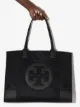 Tory Burch شنطة عملية 'إيلا' سوداء