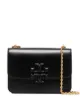 Image 1 of Tory Burch raised logo leather shoulder bag