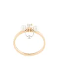 Delfina Delettrez 18kt yellow gold Two in One diamond ring