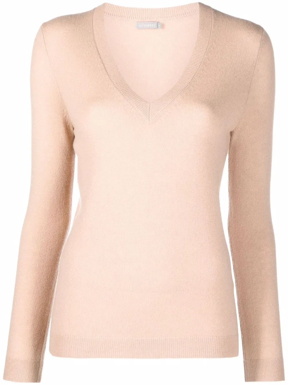 

12 STOREEZ v-neck cashmere jumper - Neutrals