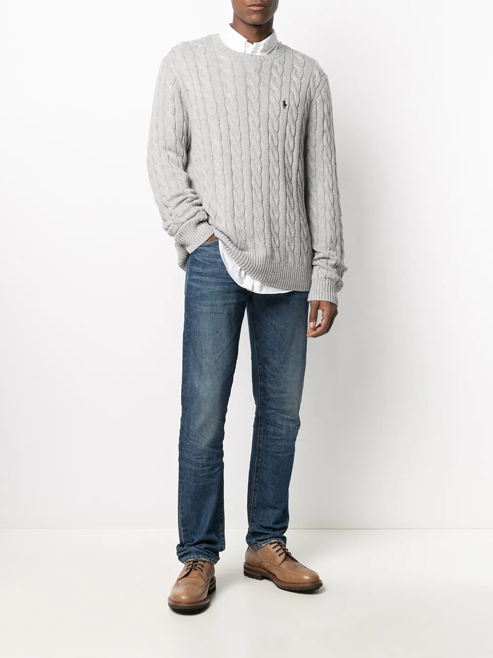 Polo Ralph Lauren Sweaters In Grey