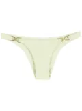 Lenny Niemeyer detail side textured bikini bottoms - Green