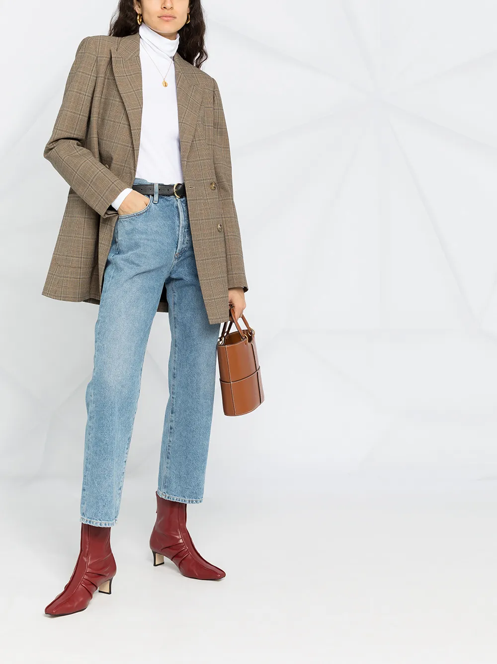 Vince Blouse met col Wit