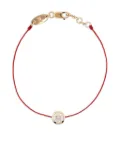 Redline 18K rose gold cord bracelet