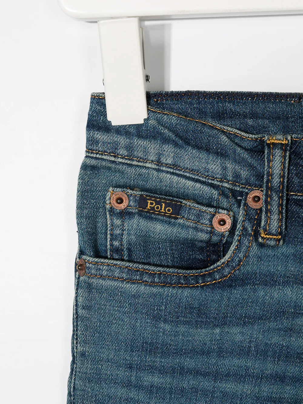 POLO RALPH LAUREN KIDS Jeans dritti con vita media | Denim | Image 3