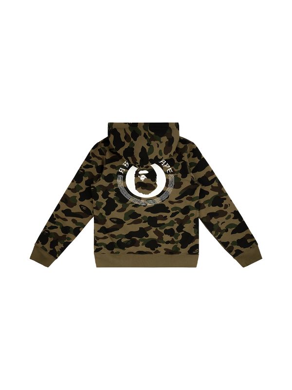 bape camo pullover hoodie