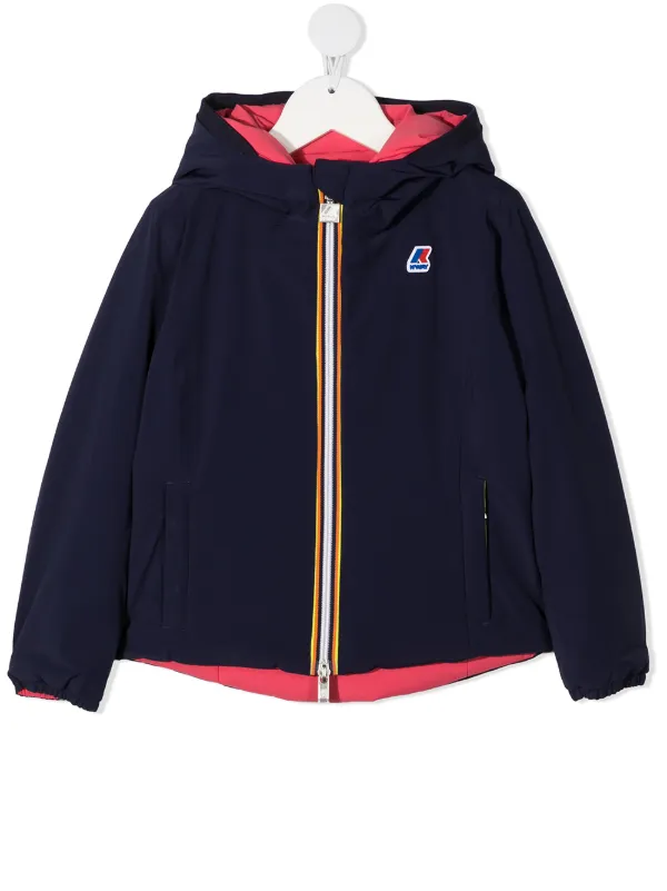 pink k way jacket