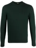 Drumohr fine-knit long-sleeve jumper - Green