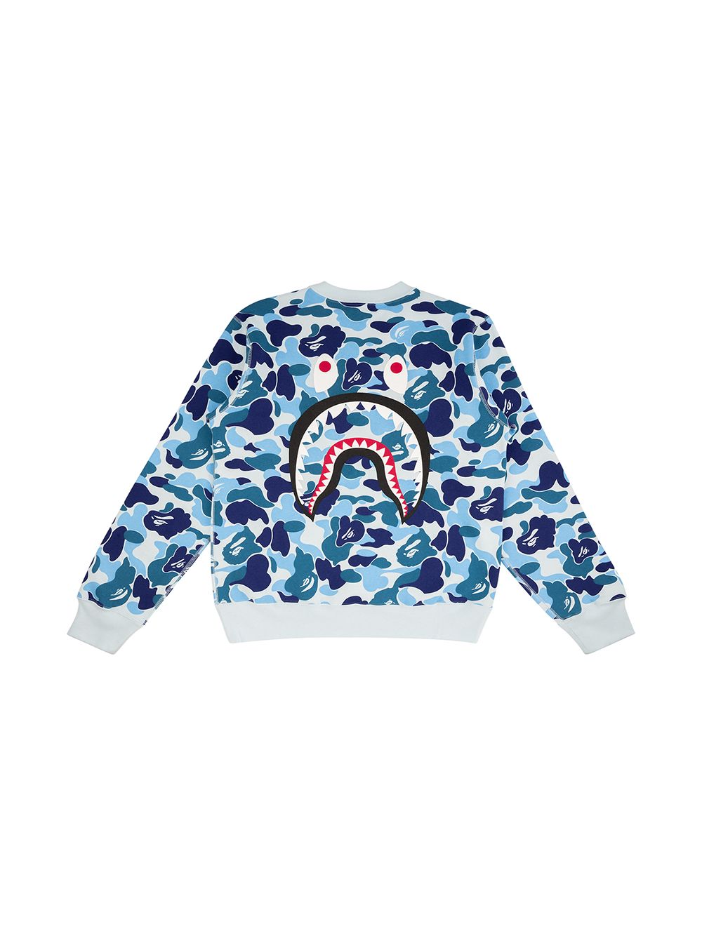 фото A bathing ape® толстовка abc shark crewneck