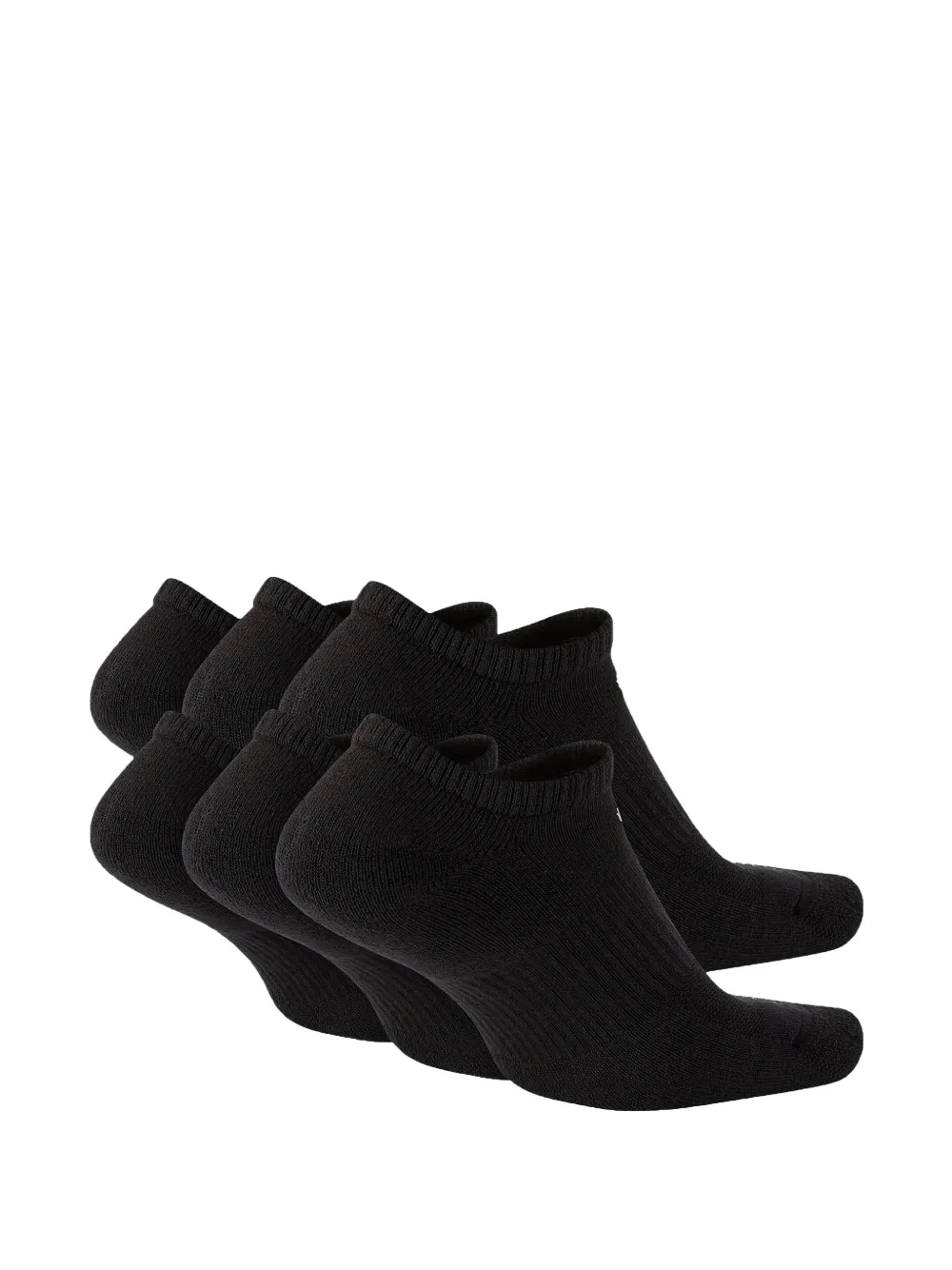 Nike Everyday Plus cushion socks (set of six) Zwart