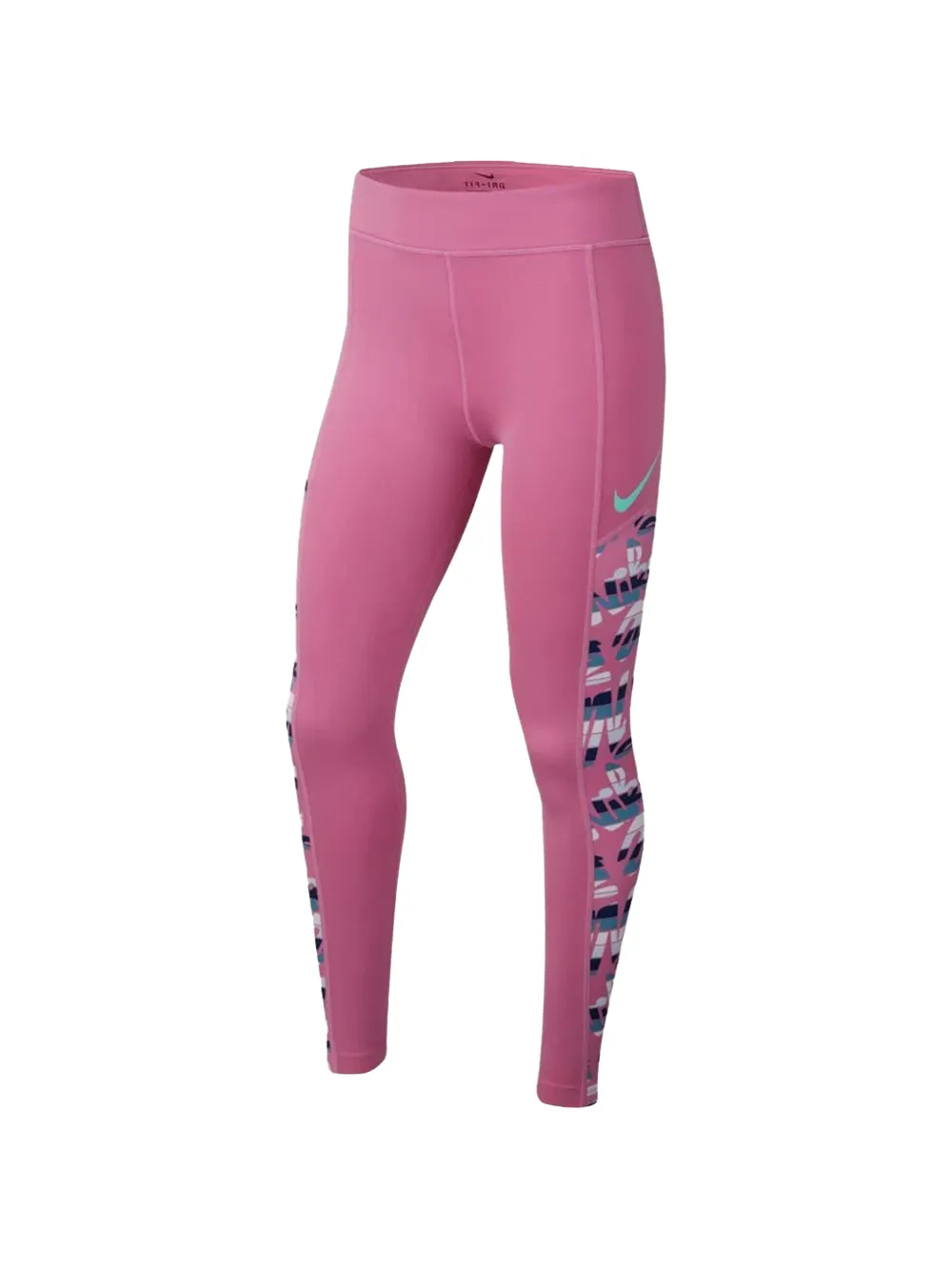 Nike patterned training tights - Rosa
