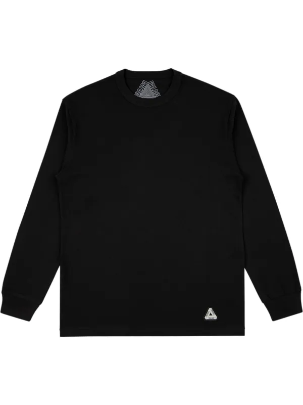 palace long sleeve t shirt black
