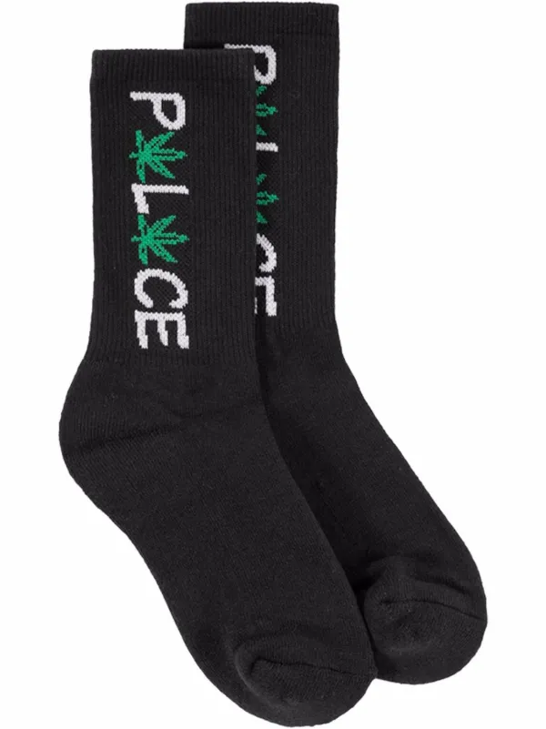 Palace Pwlwce intarsia-knit Socks - Farfetch