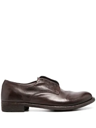 Laceless store derby shoes