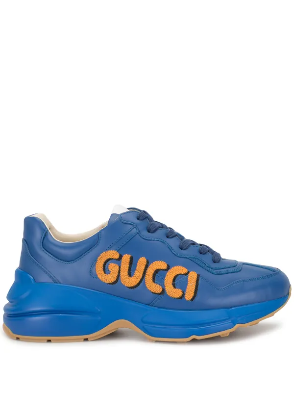 blue gucci sneakers