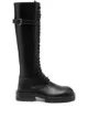 Image 1 of Ann Demeulemeester buckle-detail knee-high boots