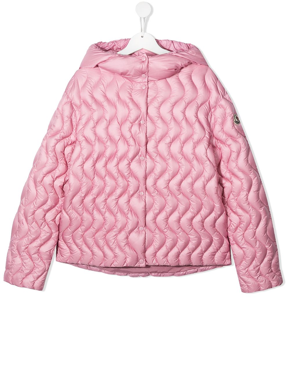 фото Moncler kids стеганый пуховик wigandia