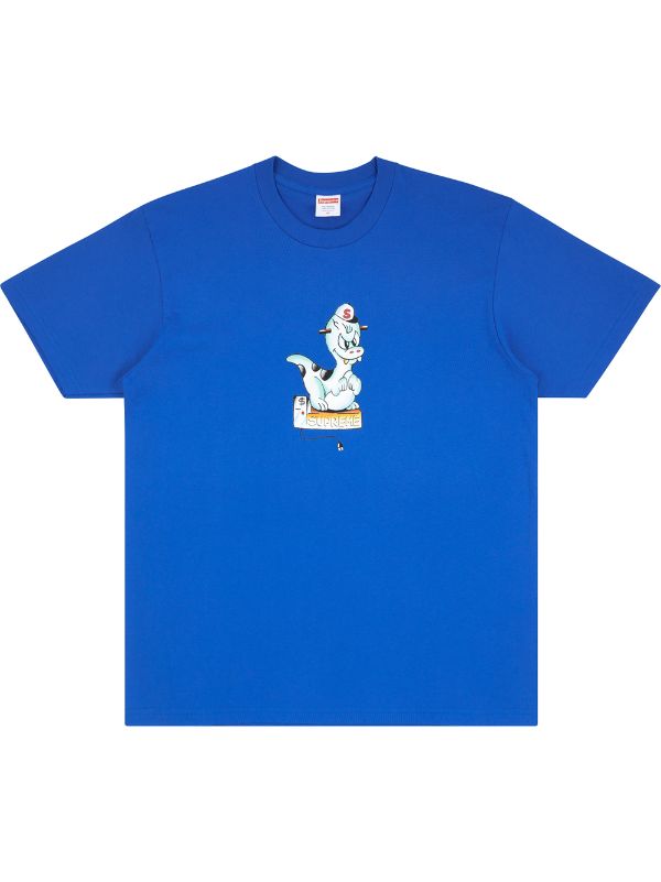 blue supreme shirt