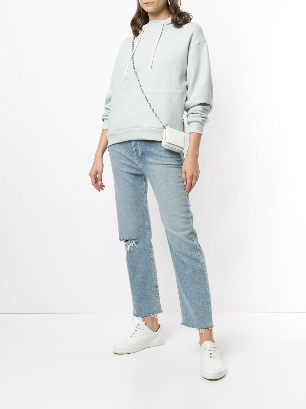 фото John elliott brushed jersey hoodie