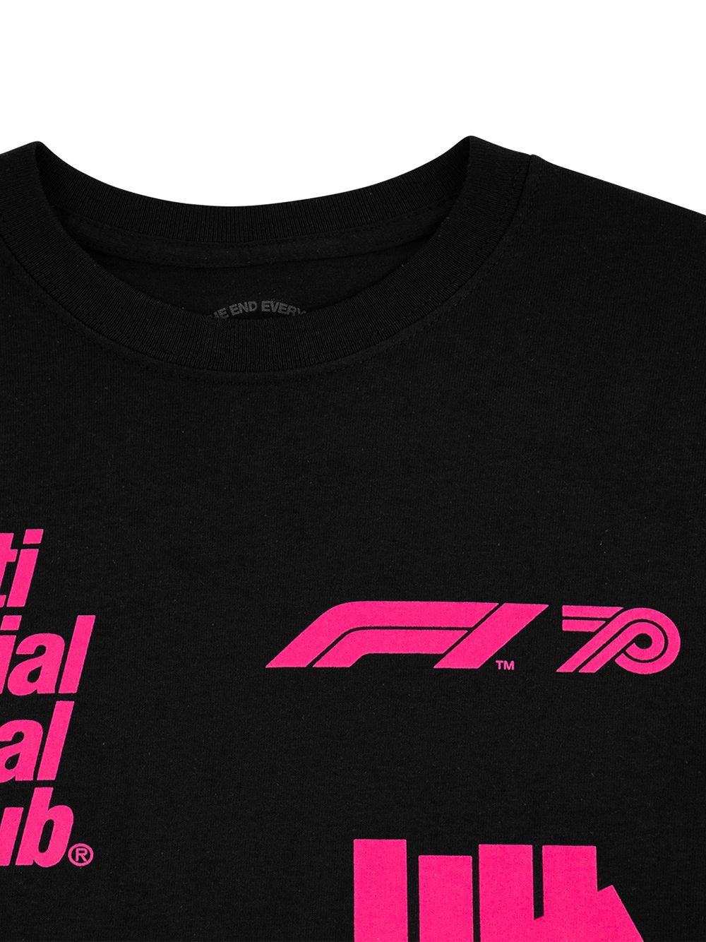 фото Anti social social club x undfted x f1 t-shirt