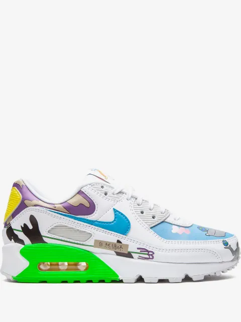 Nike x Ruohan Wang Flyleather Air Max 90 QS sneakers