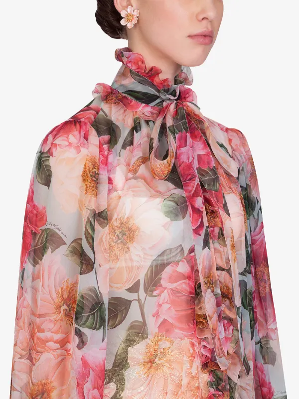 RingenShops - print blouse with Express Delivery - Rose Dolce & Gabbana  Sacs à bandoulière - Shop pink Dolce & Gabbana floral