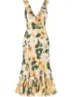 Image 1 of Dolce & Gabbana floral print midi dress