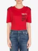 Dolce & Gabbana epaulette jersey T-shirt