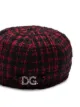 Image 2 of Dolce & Gabbana tweed baker boy cap