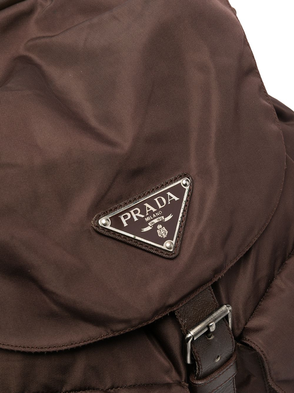 фото Prada pre-owned рюкзак 1990-х годов с логотипом