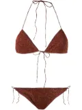 Oséree two-piece bikini set - Brown
