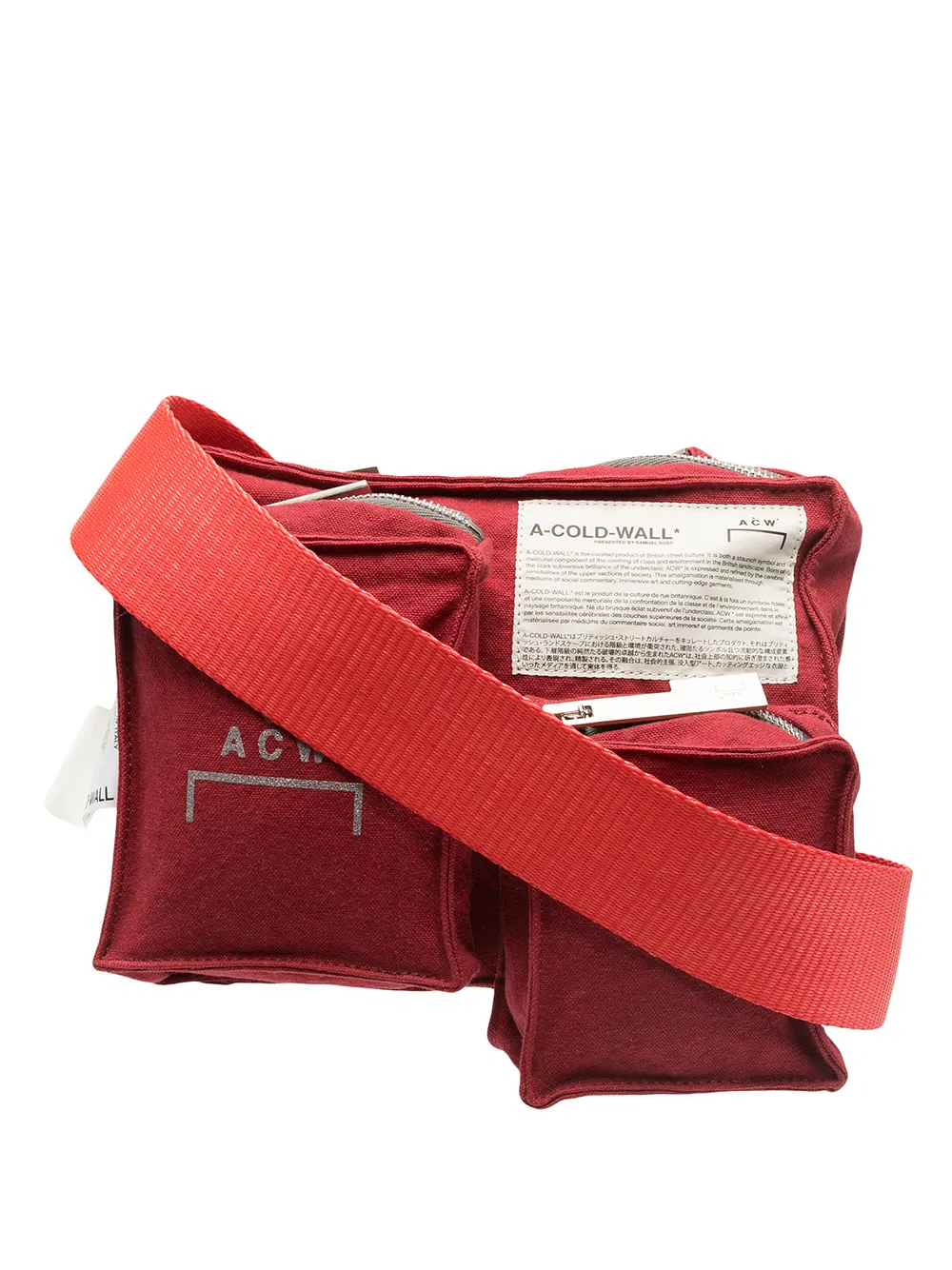 A-COLD-WALL* TRI-POCKET UTILITY HOLSTER BAG