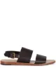 Image 1 of Dolce & Gabbana double-strap leather sandals