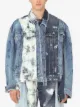 Dolce & Gabbana patchwork-design button-up denim jacket