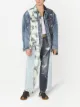 Image 2 of Dolce & Gabbana patchwork-design button-up denim jacket