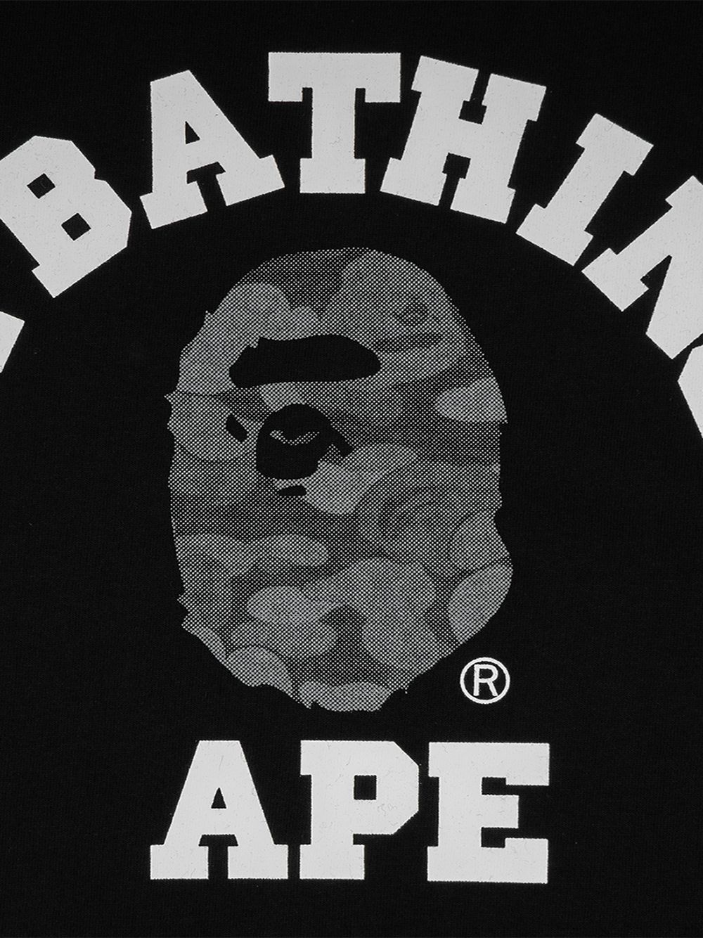 фото A bathing ape® футболка abc dot reflective college