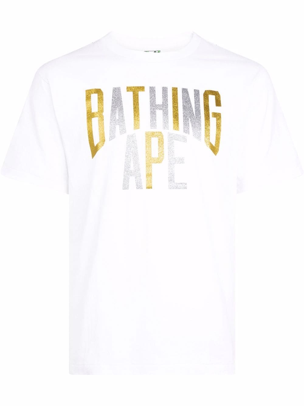 фото A bathing ape® футболка nyc с логотипом и блестками