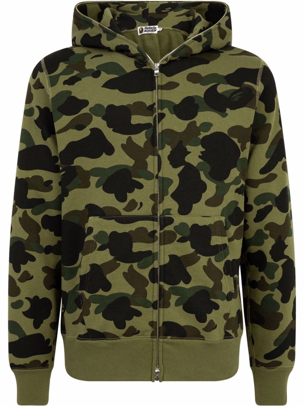 фото A bathing ape® худи 1st camo full zip