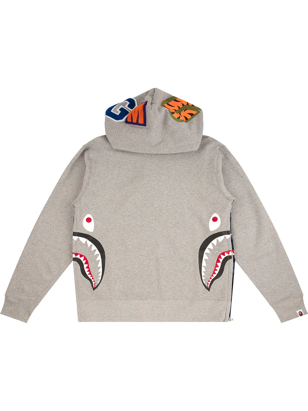 A BATHING APE худи Side Zip Shark 32748₽