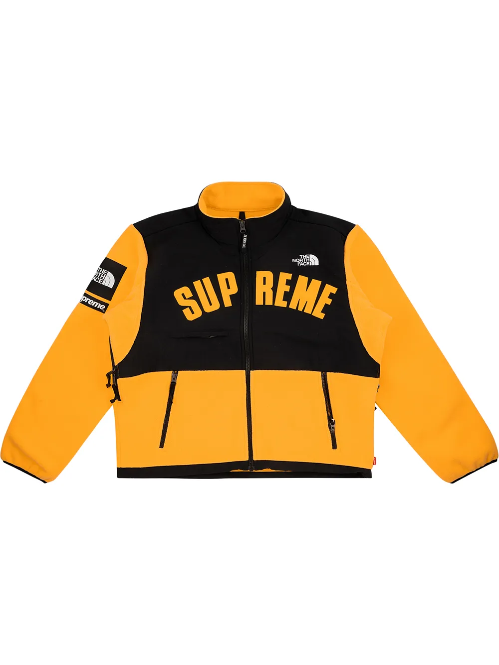 

Supreme chamarra de lana con logo Arc de Supreme x The North Face - Amarillo