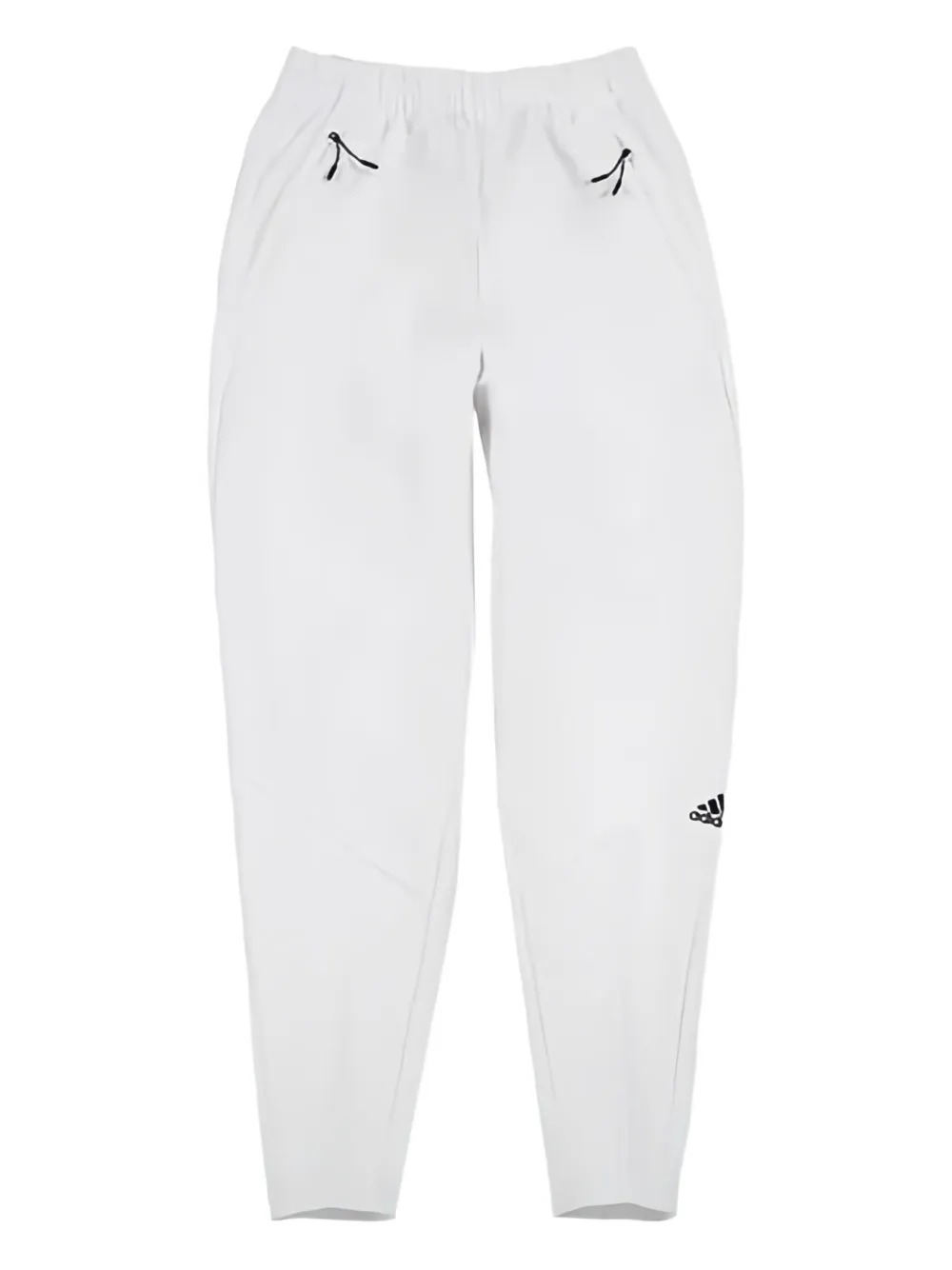 adidas logo-detail track pants - Bianco