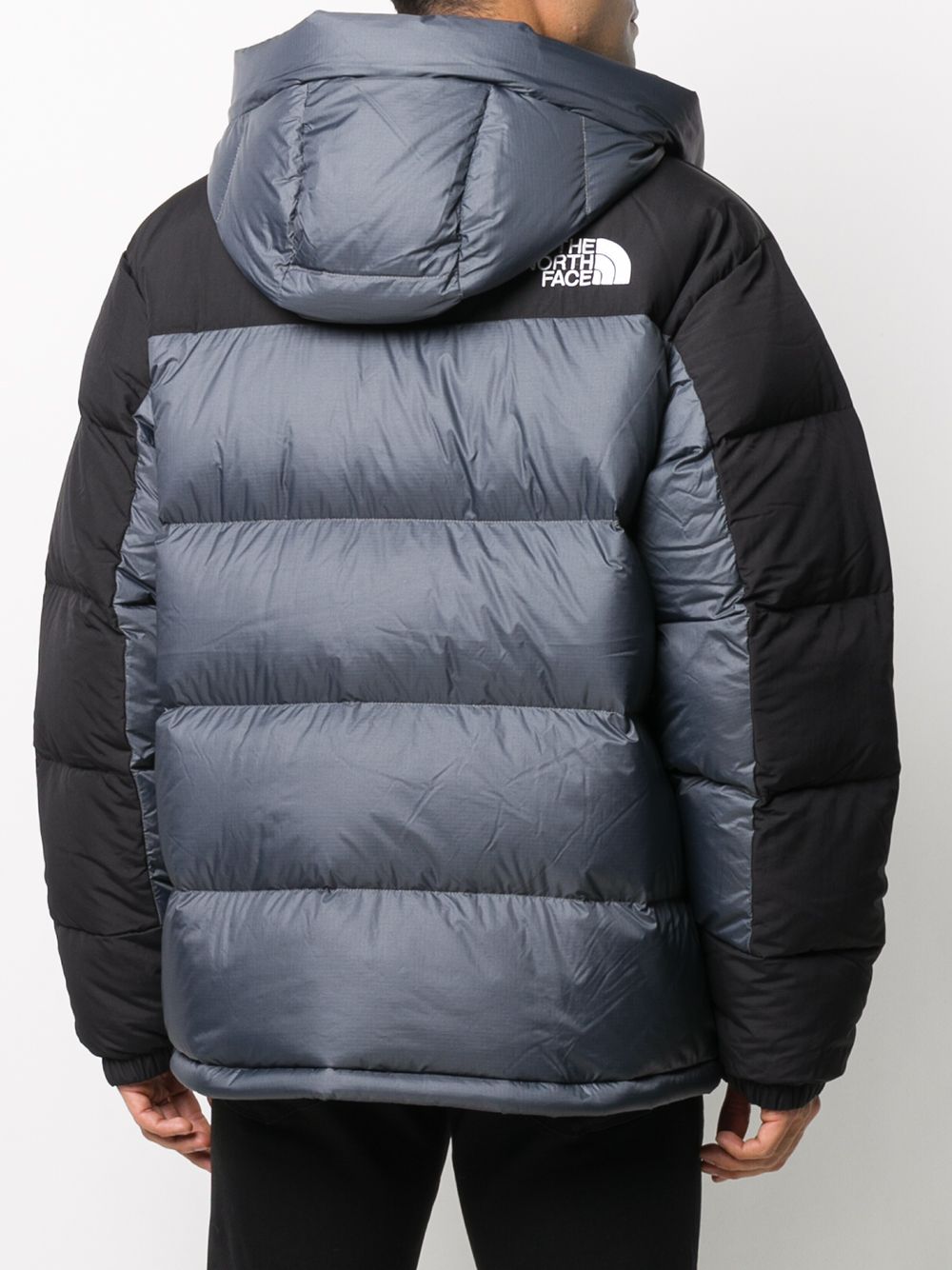 фото The north face пуховик в двух тонах