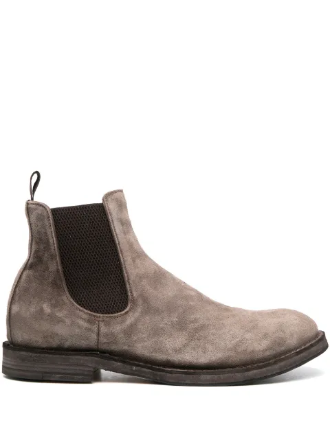 Officine Creative suede Chelsea boots