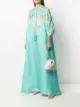Image 2 of Emilio Pucci Ortensie print embellished silk kaftan