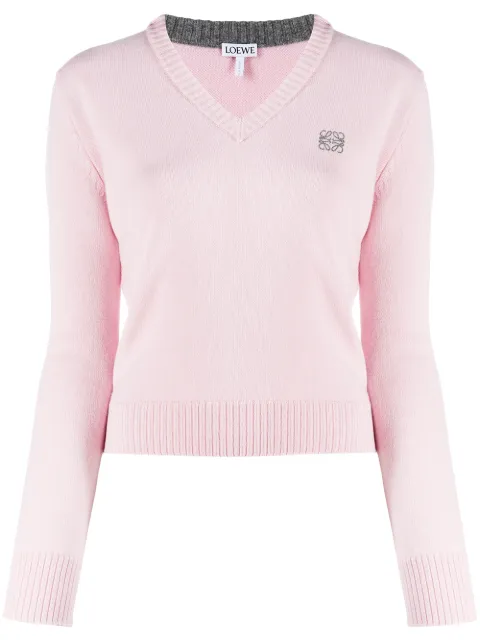loewe pink sweater