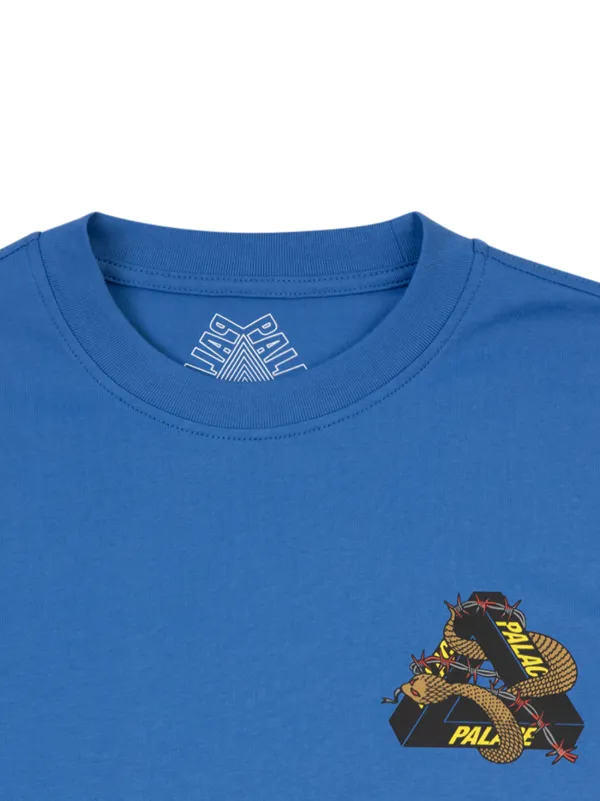 Palace shop blue shirt