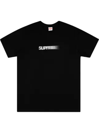 supreme faded logo t shirt